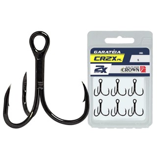Garatéia CR2X Black PL Nº8 c/ 10 Un - Crown