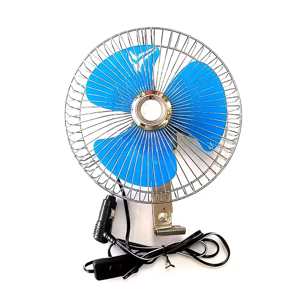 Ventilador Automotivo Mini 12v Caminhão Carro Trailer