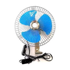 Ventilador Automotivo Mini 12v Caminhão Carro Trailer