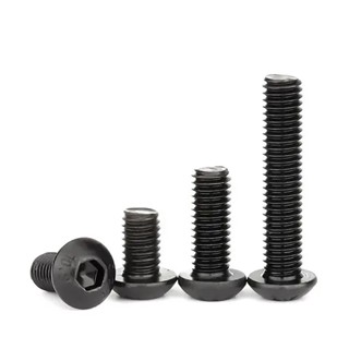 Parafuso Allen Abaulada Milímetros M6 e M8 Kit C/ 25 Unidades