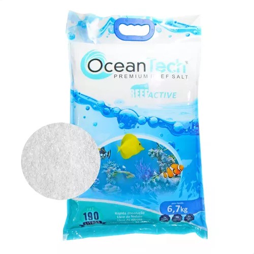 Sal Para Aquario Marinho Ocean Tech Reef Active 6,7kg