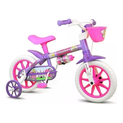 Bicicleta Infantil Aro 12 Violet Vio/lils Nathor