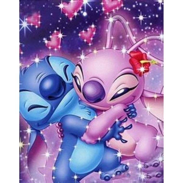 Stitch Folha de DTF 30cm x 40cm Com sua Arte Impressão em Alta qualidade Termocolante