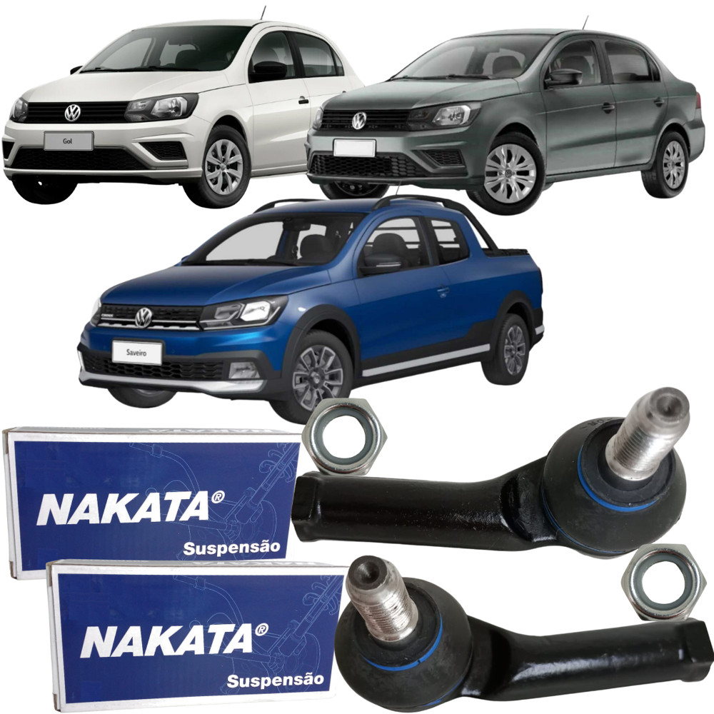 Par Terminal Direção Fox Gol Golf Polo Saveiro Voyage Up! Nakata em Oferta na Shopee