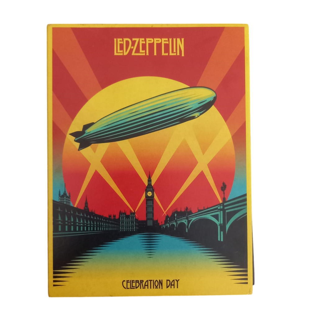 CD: Led Zeppelin - Celebration Day - Digipak com encarte + 2 CDs + DVD de Led Zeppelin