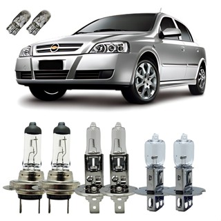 Kit Lâmpadas Originais GM Astra Farol Alto Baixo Milha 3200K + Pingo T10 em Oferta na Shopee