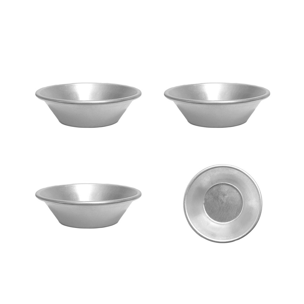 Forma Empada Mini Bolo Forminha Pudim Assadeira 4un