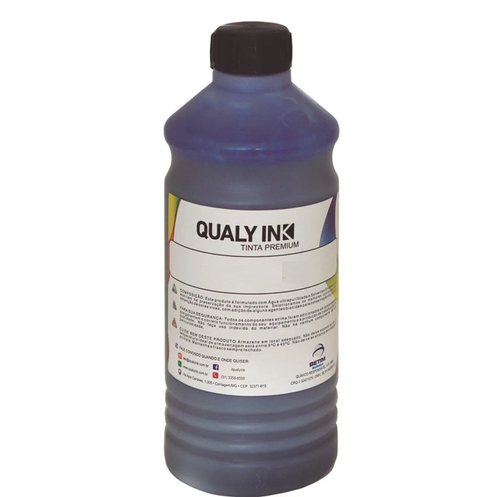 Tinta  Light Ciano Corante LCC3E-1528 | Qualy Ink 1KG L800 L810 L805 L1800