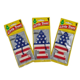 03 Aromatizantes Little Trees Vanilla Pride América em Oferta na Shopee