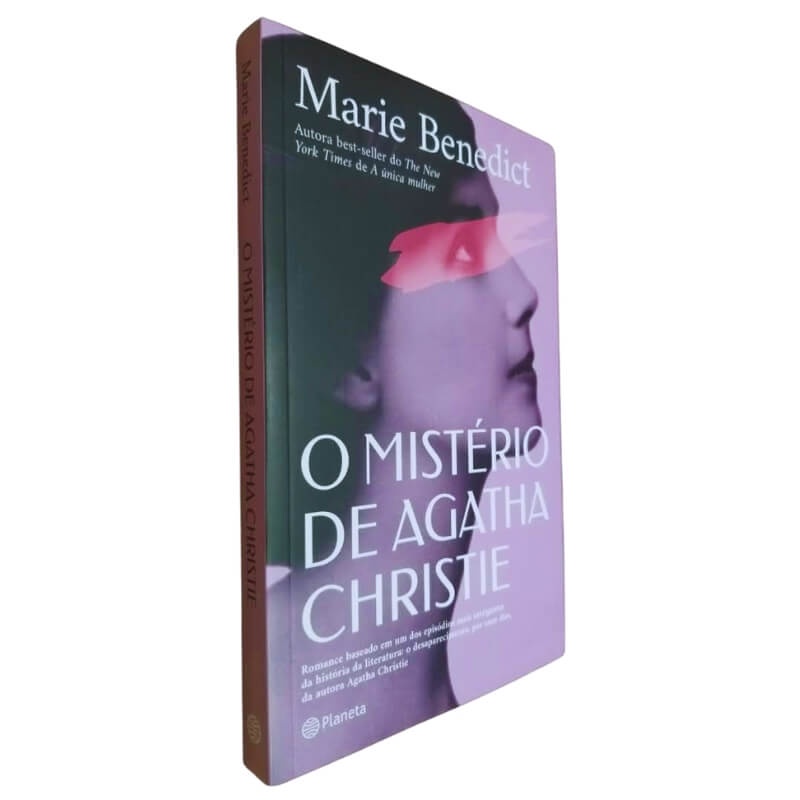 Livro Físico O Mistério de Agatha Christie Marie Benedict Romance Baseado no Desaparecimento da Autora Agatha Christie