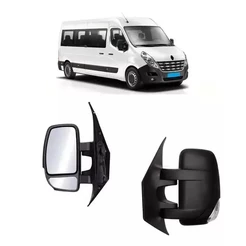 Retrovisor Master Elétrico Curto 2013 14 15 a 2023 C/Pisca