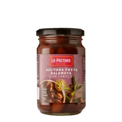 AZEITONA LA PASTINA PRETA SEM CAROÇO KALAMATA 360G