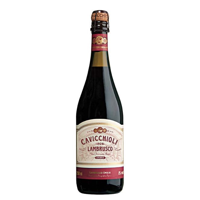 VINHO LAMBRUSCO CAVICCHIOLI 1928 TINTO 750 ML