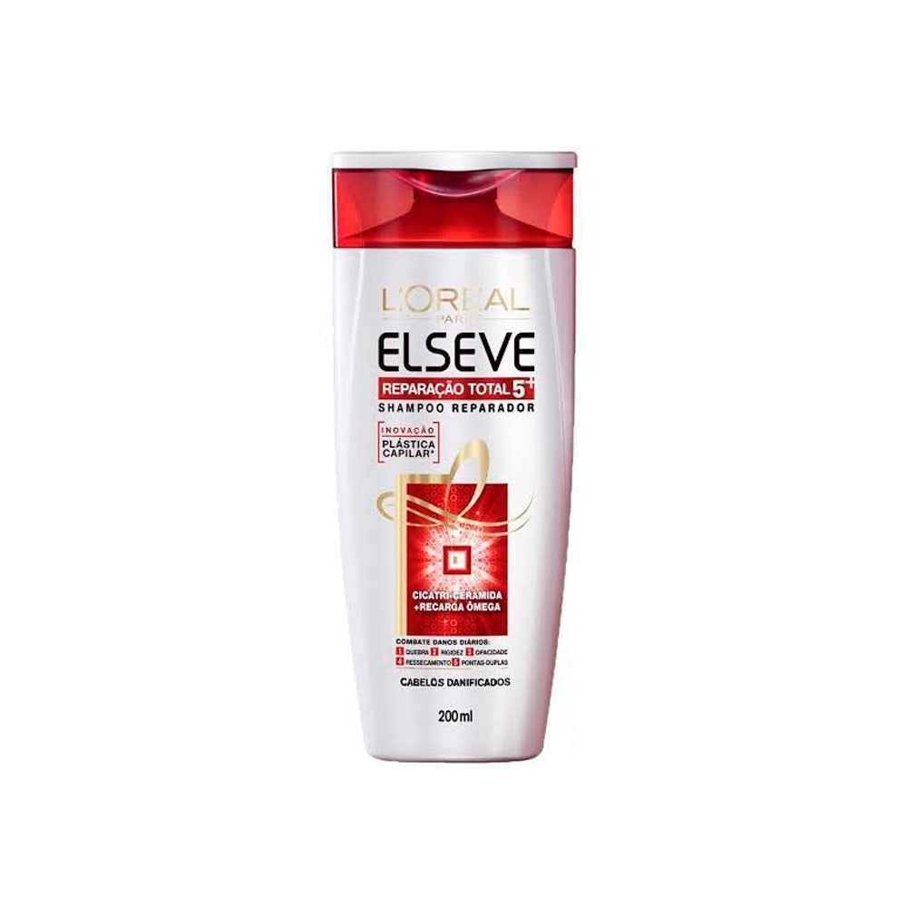 Shampoo Elseve Reparação Total 5 200ml em Oferta na Shopee