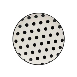 Jogo de 6 Pratos Sobremesa 20 Cm Oxford Stripes And Dots em Oferta na Shopee