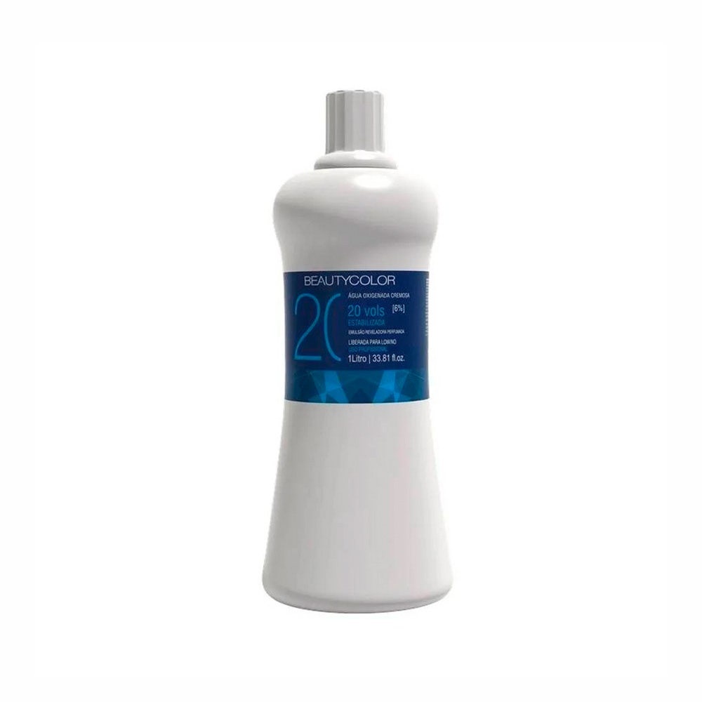 Água Oxigenada Beauty Color 20 Volumes 1000ml - Beauty