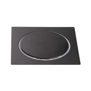 Ralo Click Up Para Chão 15 cm Inox Pingoo - Preto em Oferta na Shopee