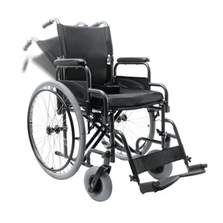 Cadeira De Rodas Dobravel C/ Encosto Confortável D400 120 Kg DellaMed