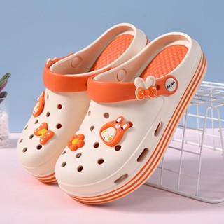 Crocs Holiday Plataforma Mulheres Elevação Sapatos Chinelo Chinelo Sandálias