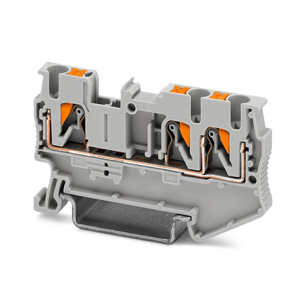 Conector Borne Passagem 3 Conexoes 2,50Mm 24A 800V Phoenix em Oferta na Shopee