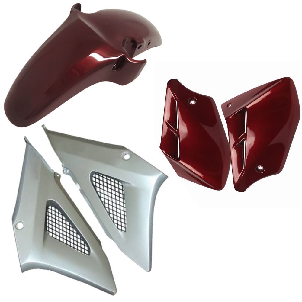 Asa Aba Do Tanque Par Asinha Paralama Dianteiro E Tampa Lateral Cbx 250 Twister Ano 2001 2002 2003 2004 2005 2006 2007 2008