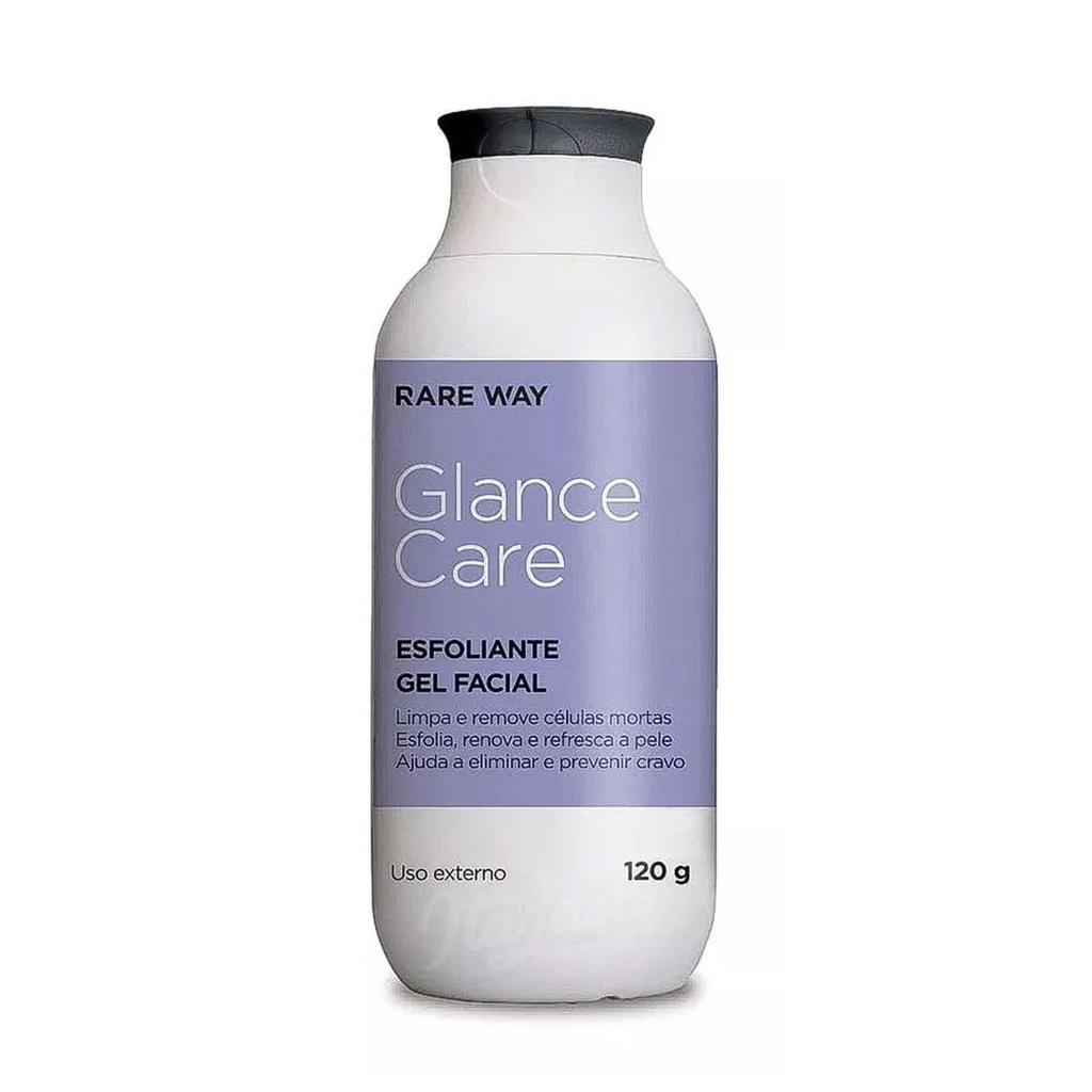 Gel Esfoliante para o rosto Glance Care 120g Rare Way