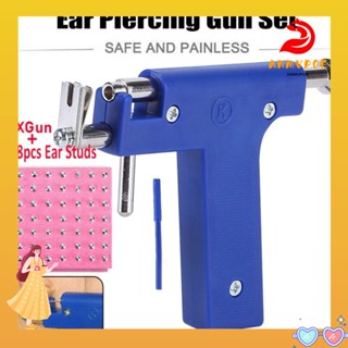 ANMVPOE 98pcs/Set Ear Piercing Tool , Pinos De Orelha Nariz De Aço , Segurança Durável Marcador Beleza