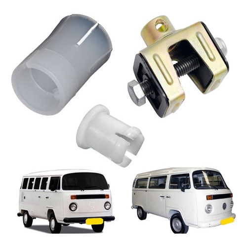 Kit Acoplamento + Bucha Varao Trambulador Kombi