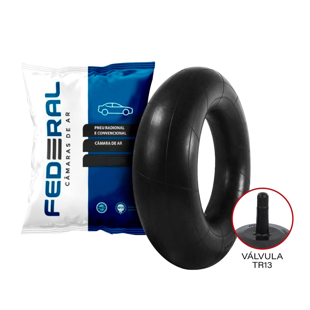 Câmara De Ar Federal Gr15 - Tr13 (Bico Borracha)