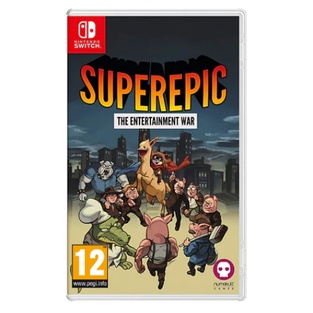jogo superepic the entertainment war nintendo switch novo