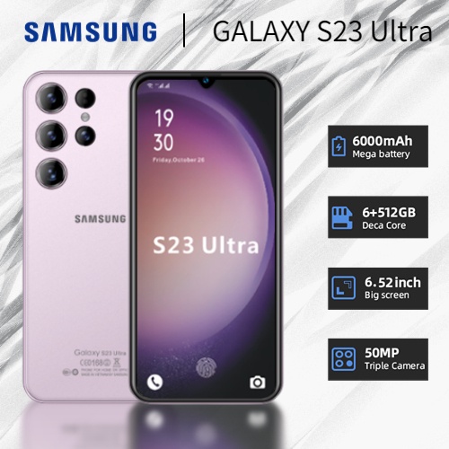 Novo SAMSUNG Galaxy S23 Ultra 5G Smart Phone 16GB + 512GB 6.8 Polegadas Reconhecimento Facial Dual SIM Na Tela Impressão Digital Desbloquear Android 12.0