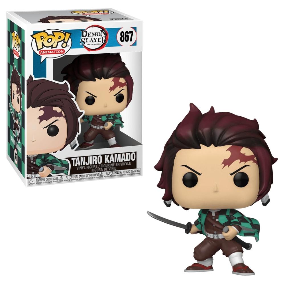 Boneco Funko Pop - Animation - Demon Slayer - Tanjiro Kamado em Oferta na Shopee