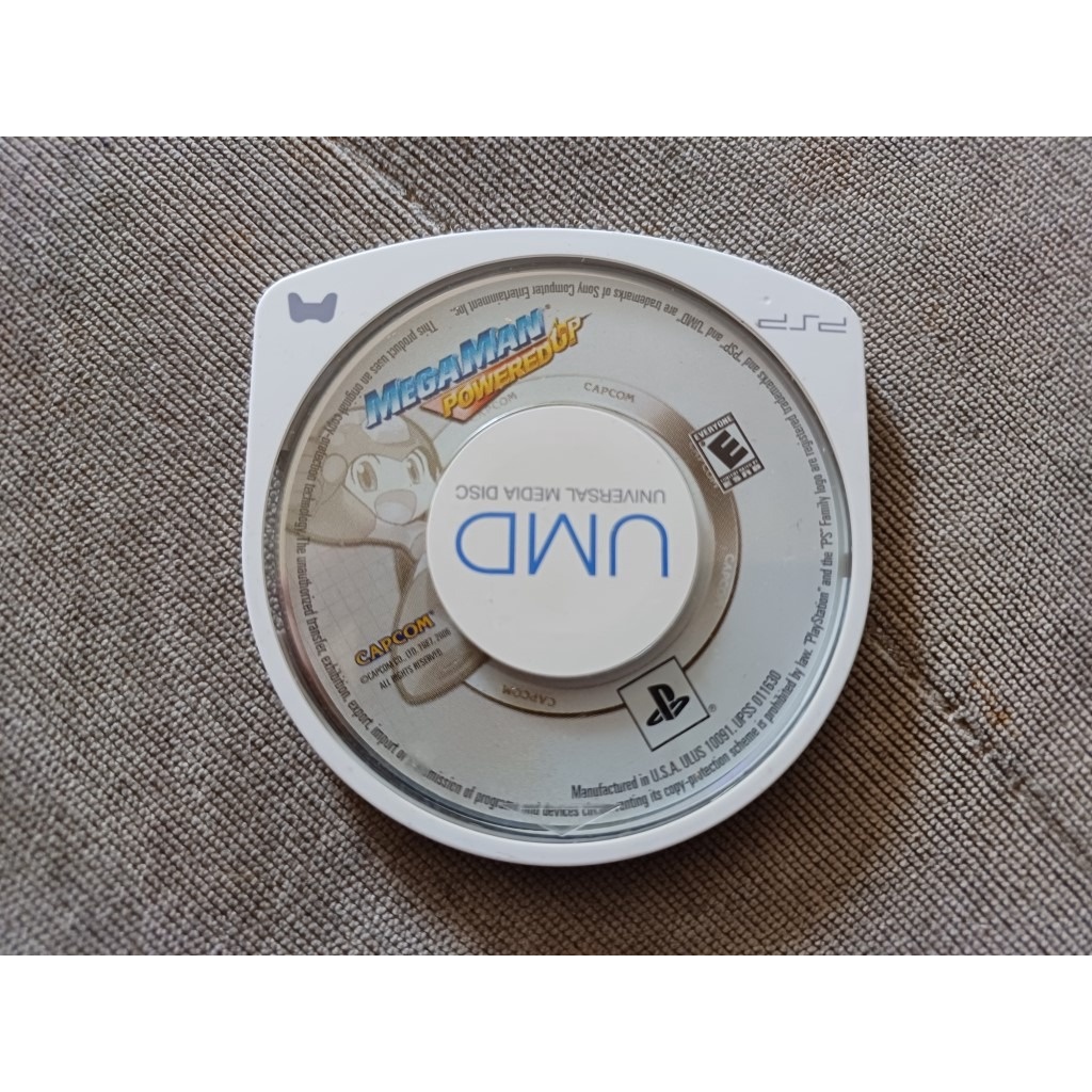 Umd Megaman Powered Up Capcom Sony Psp
