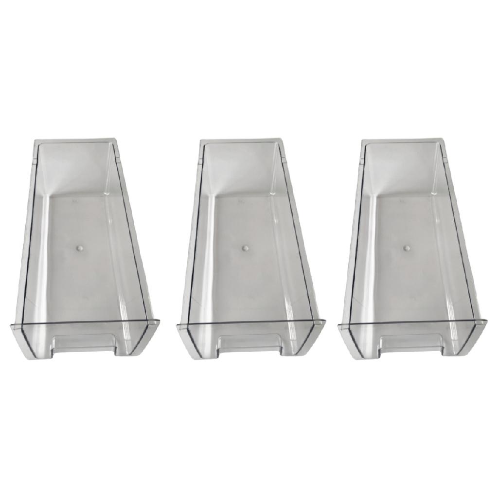 Kit 3 Gaveta Multiuso Frutas Geladeira Brastemp Brk50 Brm49