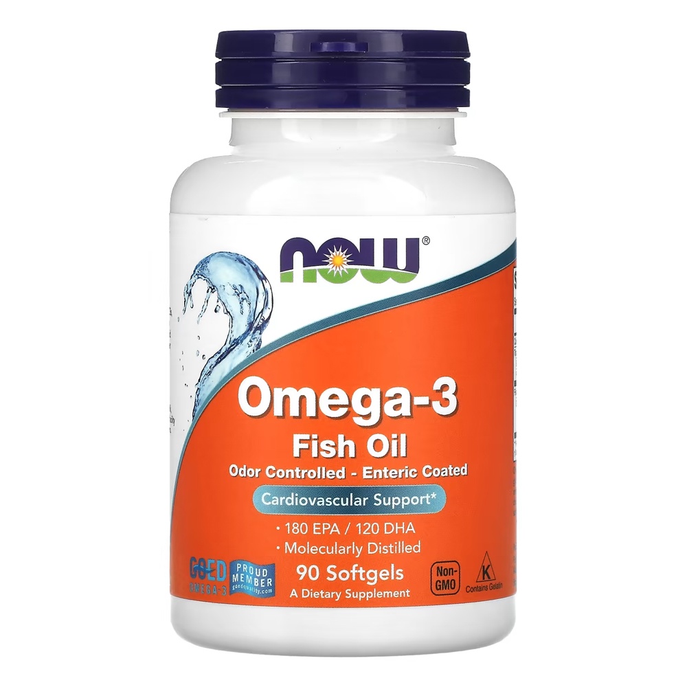 Ômega-3 Now Foods Óleo de Peixe 90 Softgels Importado em Oferta na Shopee
