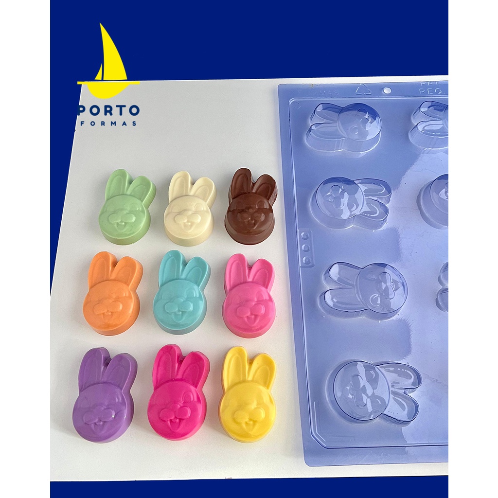 1~5 Forma Profissional Pão De Mel Coelho C/Silicone P228 Porto em Oferta na Shopee