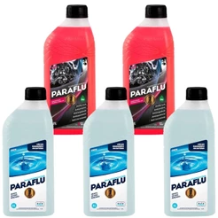 Kit 2 Aditivos Radiador Arrefecimento Paraflu + 03 Águas