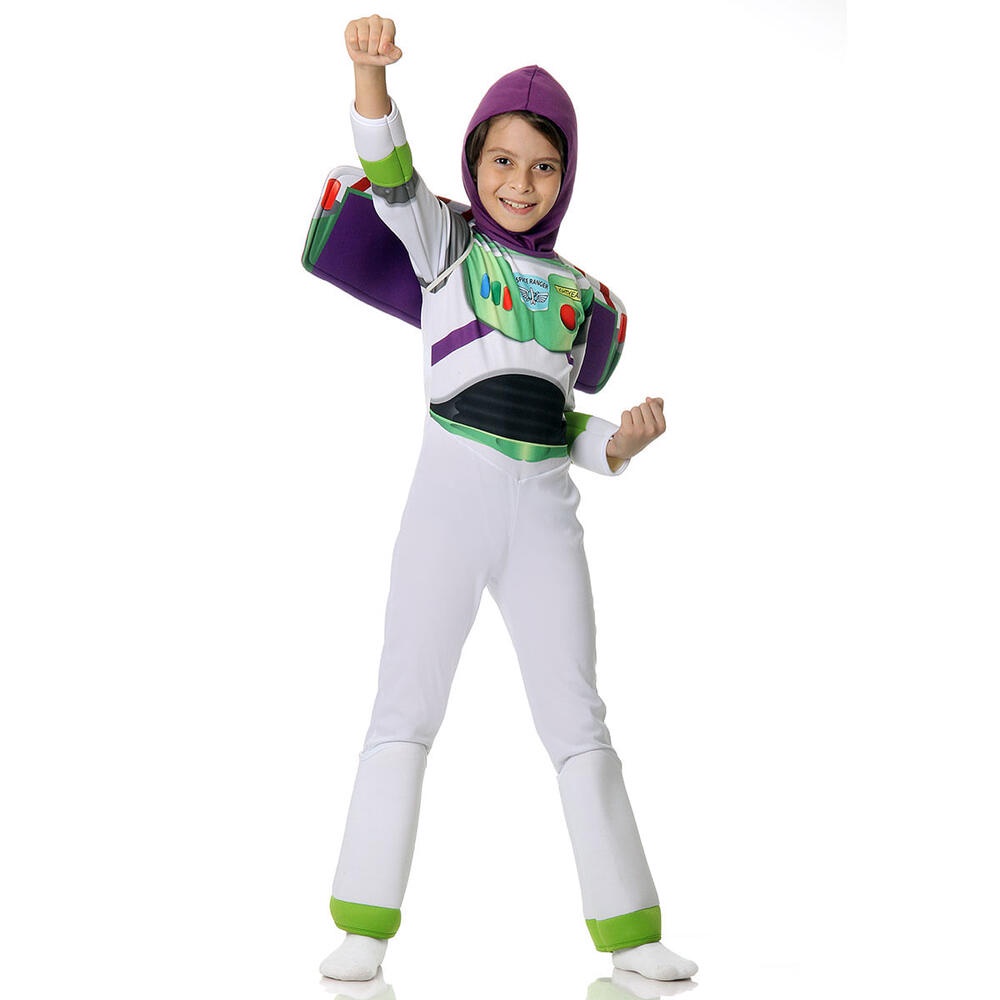 Disney Fantasia Toy Story Buzz Lightyear C/ Asas E Capuz