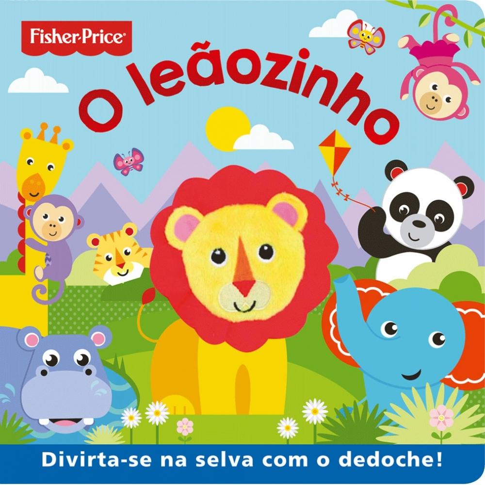 Livro Dedoche Fisher-Price - O leãozinho em Oferta na Shopee