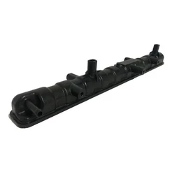 Caixa De Radiador Vw Gol G5 Inferior Com Retorno 42mmx415mm