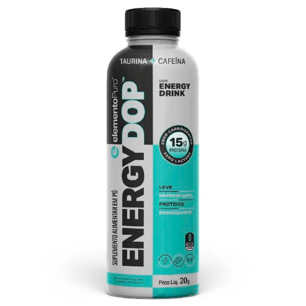 Energydop Energy Drink Elemento Puro Energético 20g