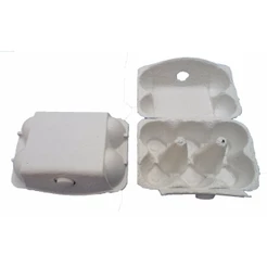 Mini Caixa Crú para 06 Ovos 50g - 01 unidade - Rizzo Embalagens