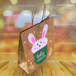 10~40 SACOLA PASCOA P POCKET 17,5 X 8,5 X 21,5 - REF:5061 (LC) (PASCOA LC OUTLET) CHOCO