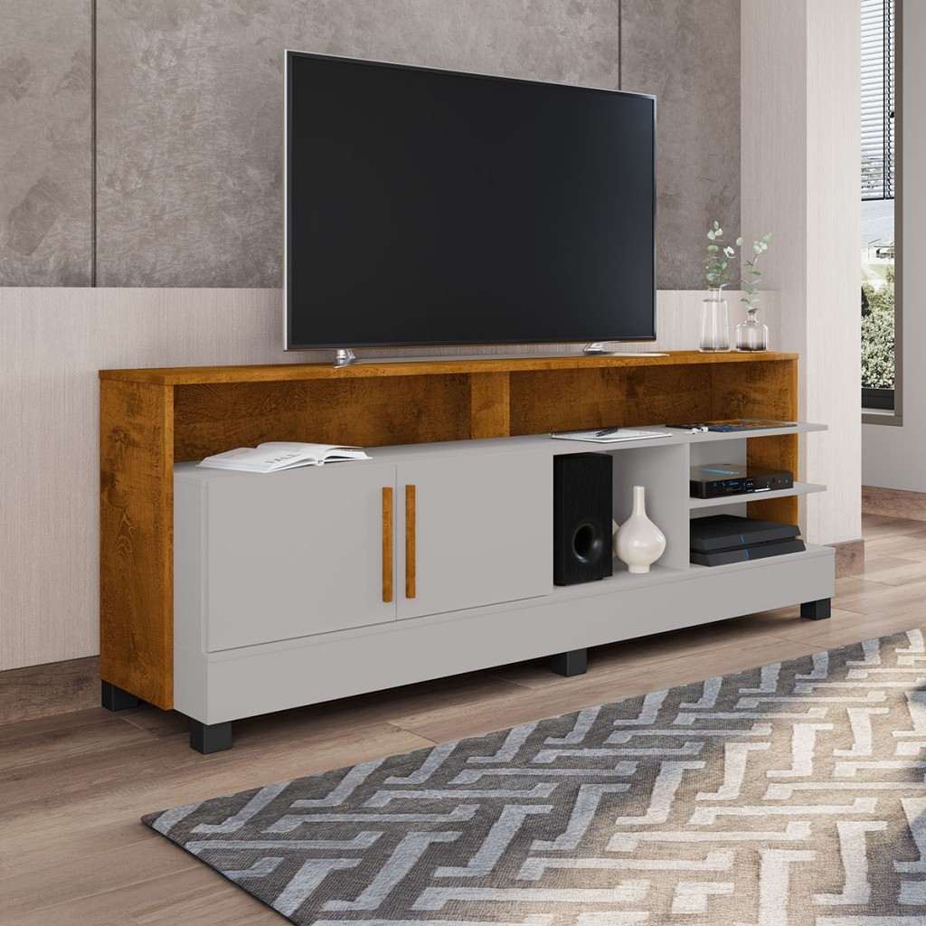 Rack para TV até 65 Polegadas Taípe 2 Portas - Home & Living