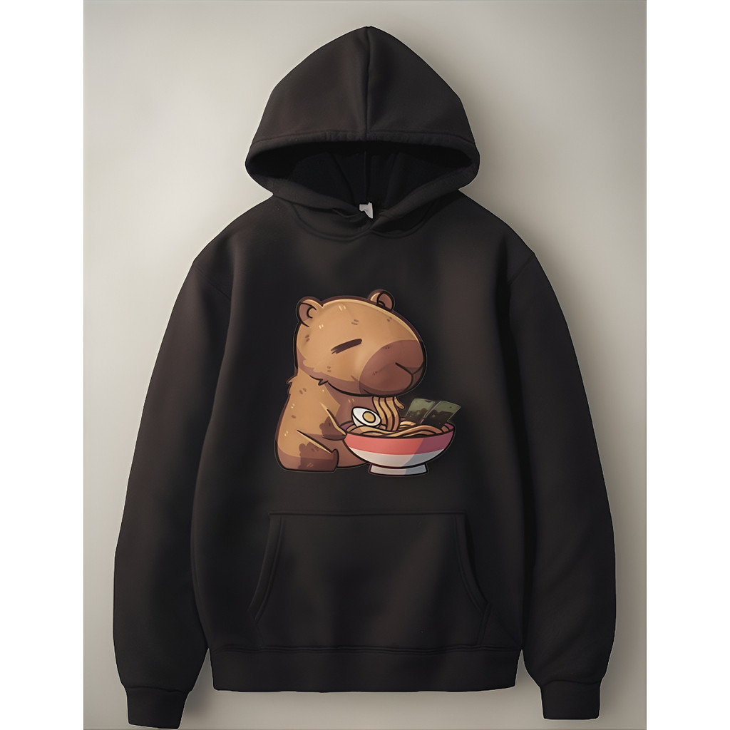 Blusa De Frio Moletom Capivara Agenor Comendo Quentinho