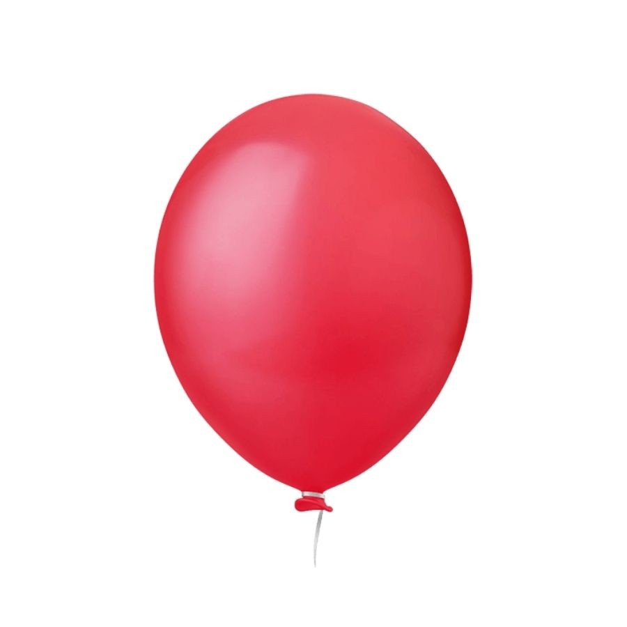 Balão de Festa Liso - Vermelho - Happy Day - Rizzo em Oferta na Shopee