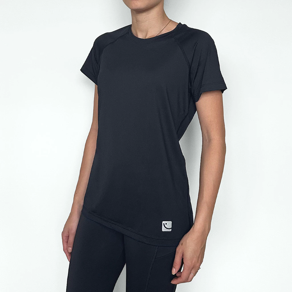 Camiseta Feminina Poliamida Esportiva UV+ Treino Academia Fitness Usee Brasil — imagem 1