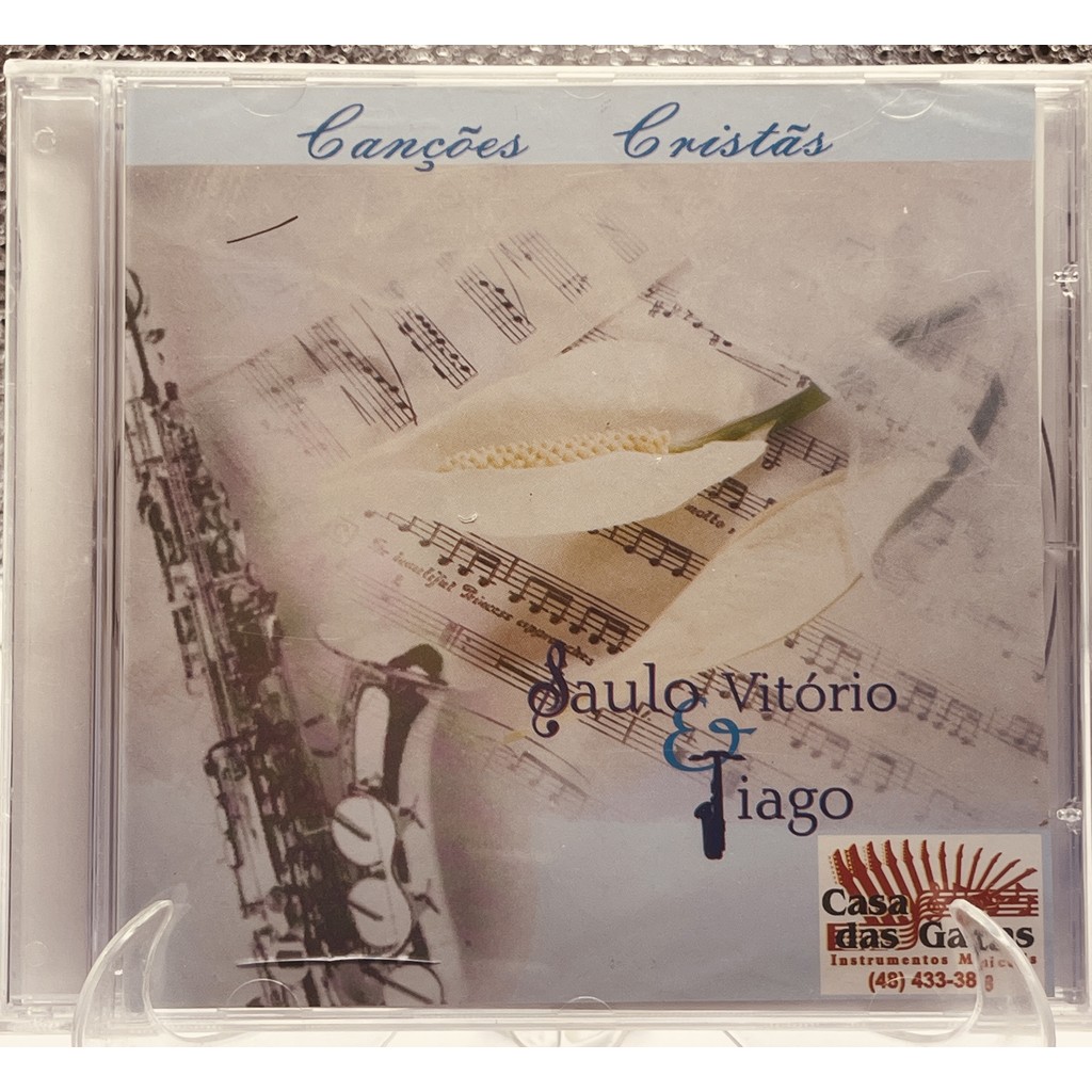 CD - Saulo Vitório & Tiago - Canções Cristãs