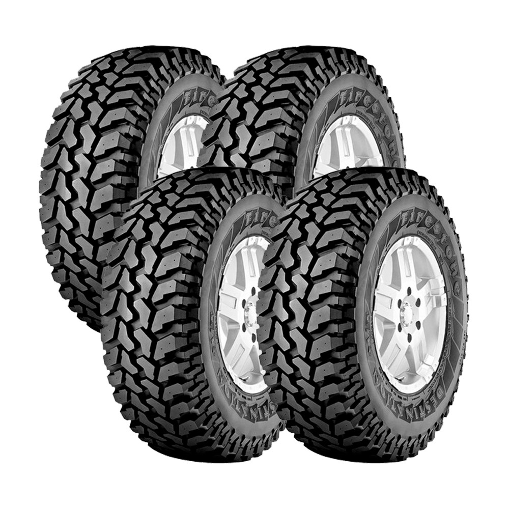 Jogo 4 Pneus Firestone Aro 15 Destination M/T 23 31X10.5R15 109Q LT em Oferta na Shopee