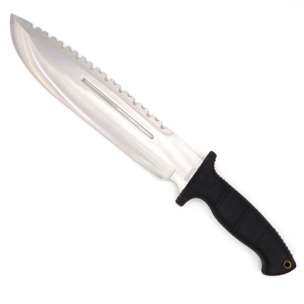Facão Para Mato Camping, Pesca Caça Dorso Serrilhado Osato